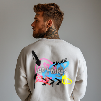 Grafiti Fleece-Lined Sweatshirt