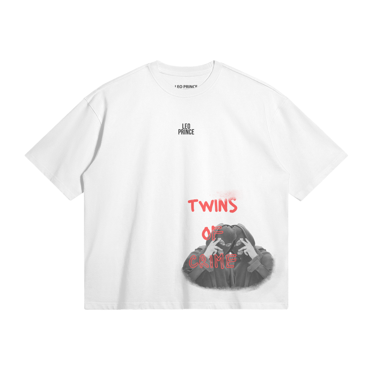 Twins of Crime Oversized T-Shirt